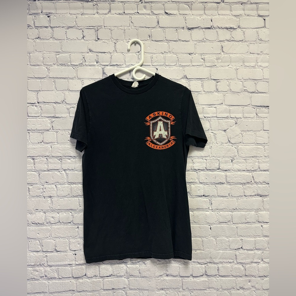 Asking Alexandria Bay Island 2008 Band Tee Size Medium - Picture 2 of 7